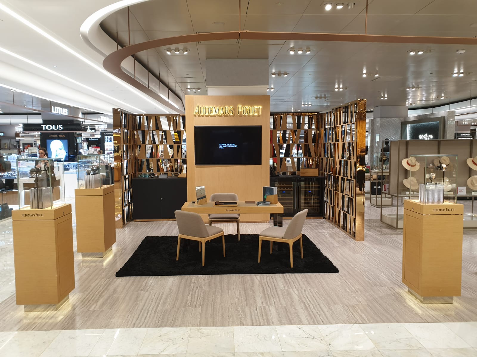 Stand Audemars Piguet, El Corte Inglés